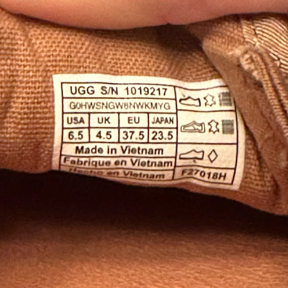 UGG Suede Slip On Shoes - Picture 5 of 7